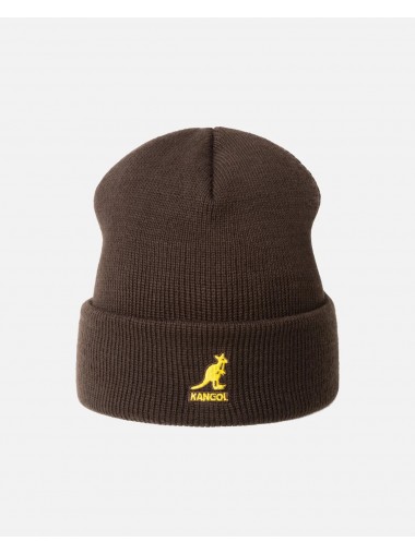 Kangol Acrylic Cuff Pull-On  Peat Brown